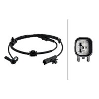 Sensor Raddrehzahl 2-polig Hallsensor 800 mm Kabel HELLA...