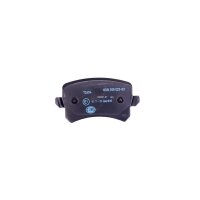 Brake pad set, disc brake 17.2 mm HELLA for AUDI Q3 and...