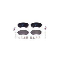 Brake pad set, disc brake 20.8mm HELLA for MERCEDES-BENZ...