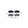Brake pad set, disc brake 20.8mm HELLA for MERCEDES-BENZ X-Class and others