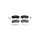 Brake pad set disc brake prepared for wear indicator CBI 19.9mm HELLA