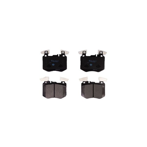 Brake pad set, disc brake 18.1mm HELLA for MERCEDES-BENZ GLC Coupe and others