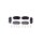 Brake pad set disc brake Mobis 17.7mm HELLA for HYUNDAI Santa Fé IV and others