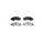 Brake pad set disc brake not for wear indicator 19.9mm HELLA