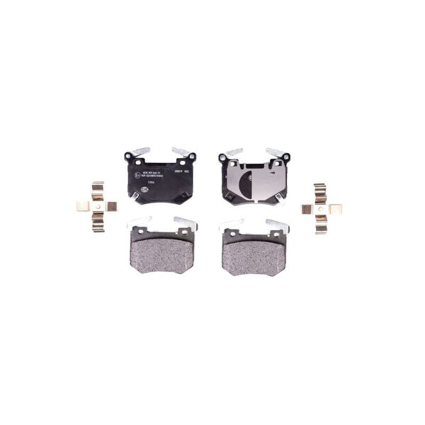 Brake pad set, disc brake 15.8mm HELLA for GENESIS G70 and others