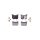 Brake pad set, disc brake 15.8mm HELLA for GENESIS G70 and others