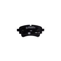 Brake pad set, disc brake 17.5mm HELLA for AUDI A4 and...