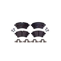 Brake pad set, disc brake 17.5mm HELLA for AUDI A4 and...