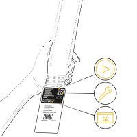 Scheibenwischer Wischblatt Bügelwischblatt hinten RP12 Rear 300mm HELLA