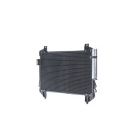 Condenser air conditioning with dryer tubes parallel MAHLE for e.g. MITSUBISHI