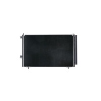 Condenser air conditioning with dryer tubes parallel...