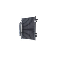 Kondensator Klimaanlage mit Trockner Kühlrohre parallel MAHLE für NISSAN NOTE