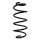 Suspension spring front axle coil spring Ø141mm SPIDAN for e.g. FORD Ecosport