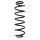 Suspension spring rear axle coil spring Ø112mm SPIDAN for CITROËN C3 and others