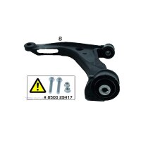 Handlebar Wheel Suspension wishbone TRISCAN for e.g. VW...