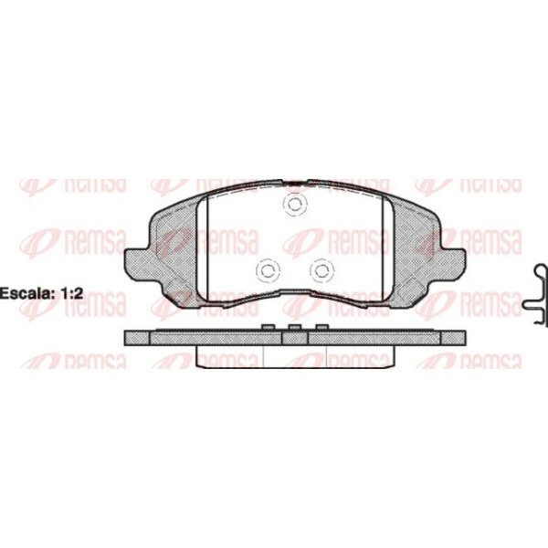 Bremsbelagsatz Bremsscheibe vorne KAWE für DODGE CALIBER