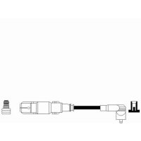 Zündleitung Kupferzündleitung NGK für VW POLO