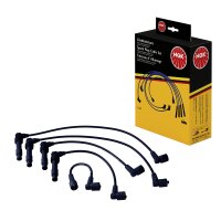 Ignition cable set for vehicles with ignition distributor...