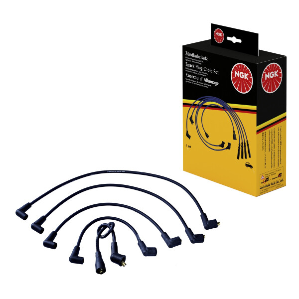 Ignition cable set cars ignition distributor NGK for ROVER 200 I notchback