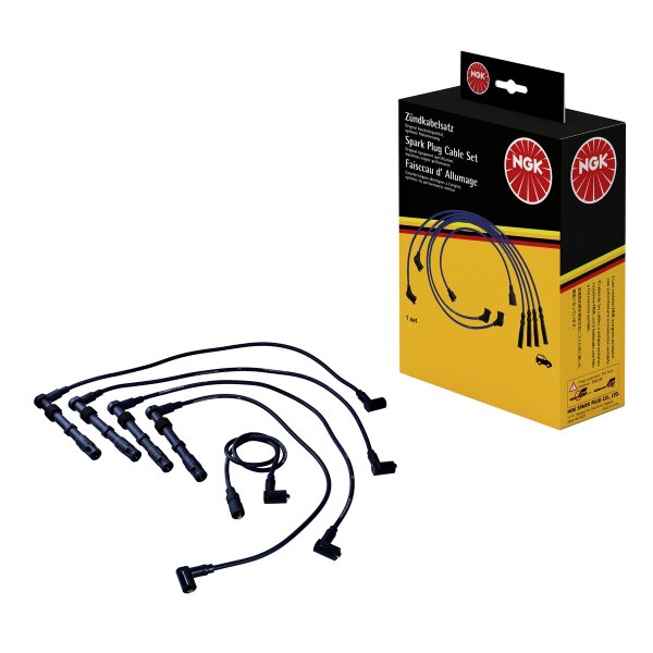 Ignition cable set cars ignition distributor NGK for e.g. FORD SIERRA II