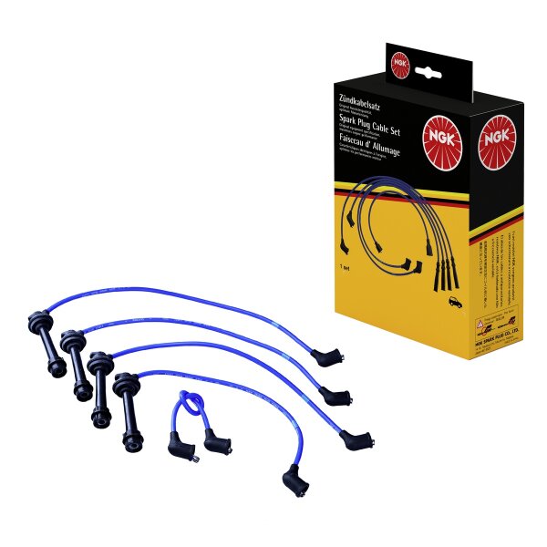 Ignition cable set cars ignition distributor NGK for e.g. TOYOTA CELICA Coupe