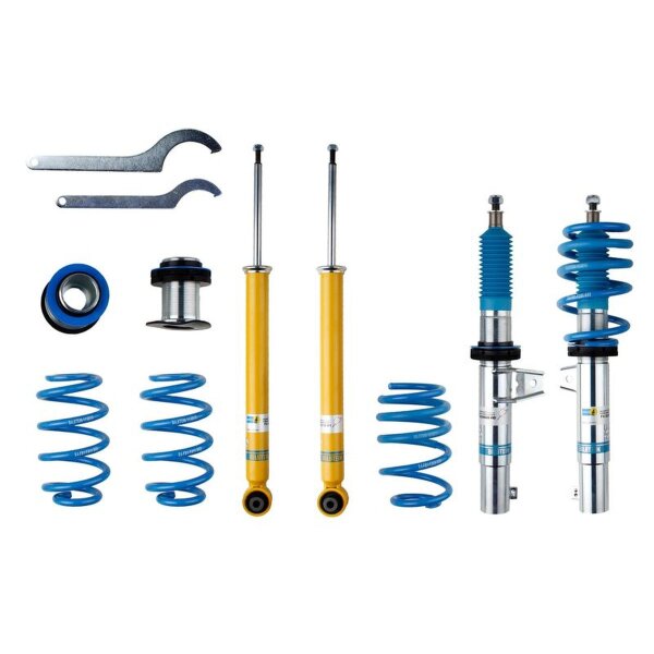 Suspension kit springs dampers gas pressure BILSTEIN B14 PSS for e.g. AUDI A3