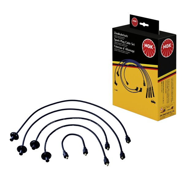 Zündleitungssatz für Fzg. mit Zündverteiler NGK für u.a. VW KAEFER