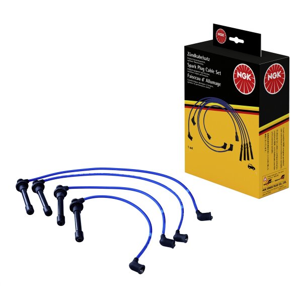 Zündleitungssatz für Fzg. mit Zündverteiler NGK für u.a. HONDA CIVIC VI Fastback