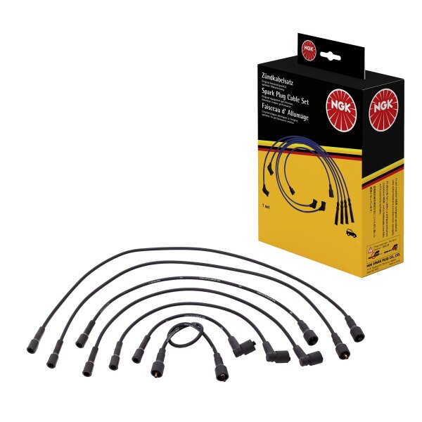 Zündleitungssatz für Fzg. mit Zündverteiler NGK für u.a. OPEL OMEGA A
