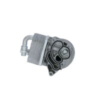 Housing oil filter water-cooled with oil cooler with filter NRF for e.g. BMW 1