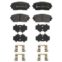 Brake pad set disc brake 16 mm BREMBO suitable for KIA...