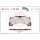 Bremsbelagsatz Scheibenbremse 17 mm BREMBO für u.a. PORSCHE MACAN
