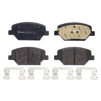 Brake pad set disc brake 19 mm BREMBO for e.g. OPEL INSIGNIA