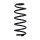 Suspension spring rear axle Ø 11.5 mm 319 mm EIBACH for FIAT BRAVO II
