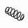 Suspension Spring Rear Axle Coil Spring Ø 11.5 mm EIBACH for FIAT BRAVO