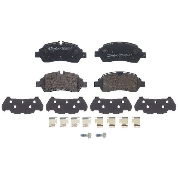 Brake pad set disc brake 18 mm BREMBO for FORD TRANSIT and others