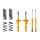 Suspension Kit Springs/Shock Absorbers gas pressure BILSTEIN for e.g. AUDI A3