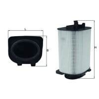 Luftfilter Anschraubfilter MAHLE für INFINITI Q50