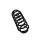 Suspension Spring rear axle coil spring Ø 12 mm EIBACH for e.g. SKODA OCTAVIA