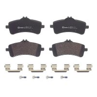 Brake pad set disc brake 19 mm BREMBO for MERCEDES-BENZ...