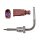 Sensor Exhaust Gas Temperature 590 mm cable 2-pin METZGER for VW TIGUAN