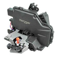 Rear left Door Lock with double locking METZGER for AUDI...