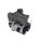 Front right door lock without double locking METZGER for SKODA OCTAVIA II