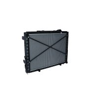 Radiator engine cooling cooling fins brazed 1,078 - 710 mm NRF for DAF CF