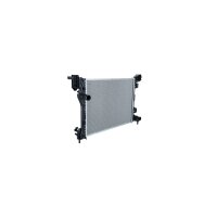 Radiator engine cooling cooling fins brazed 540 - 388 mm alu NRF for FIAT 500L