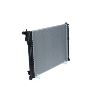 Kühler Motorkühlung Kühlrippen gelötet 670 - 507 mm Alu NRF für u.a. OPEL ANTARA