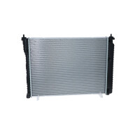 Kühler Motorkühlung Kühlrippen gelötet 670 - 507 mm Alu NRF für u.a. OPEL ANTARA