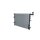 Radiator engine cooling 600 - 455 mm alu NRF for e.g. KIA PRO