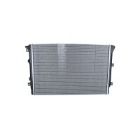 Kühler Motorkühlung Kühlrippen gelötet 650 - 452 mm Alu NRF für u.a. VW TIGUAN