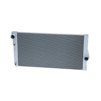 Radiator engine cooling 600 - 326 mm alu NRF for e.g. BMW 5